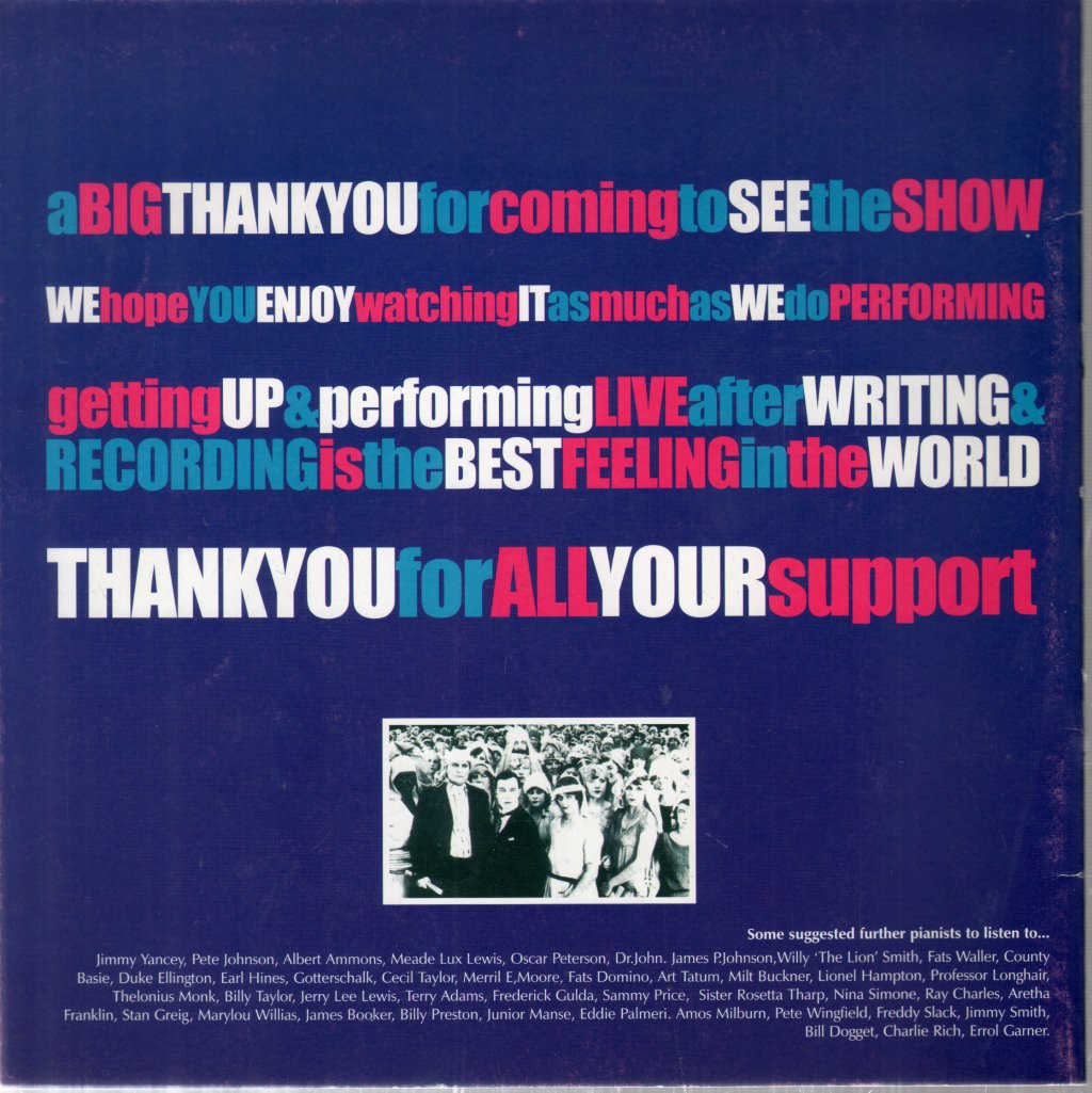 Jools Holland And His Rhythm And Blues Orchestra - Jools Holland And His Rhythm And Blues Orchestra - Tour Programme