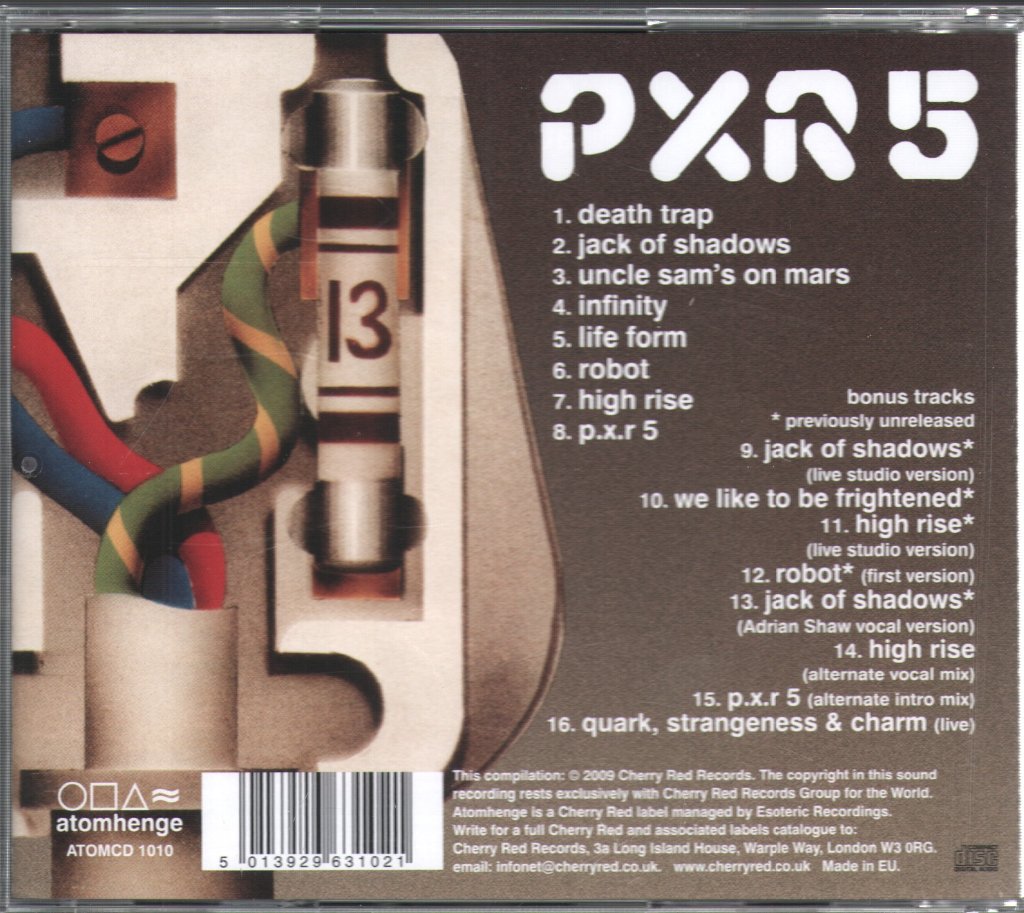 Hawkwind - P.X.R.5 - Cd