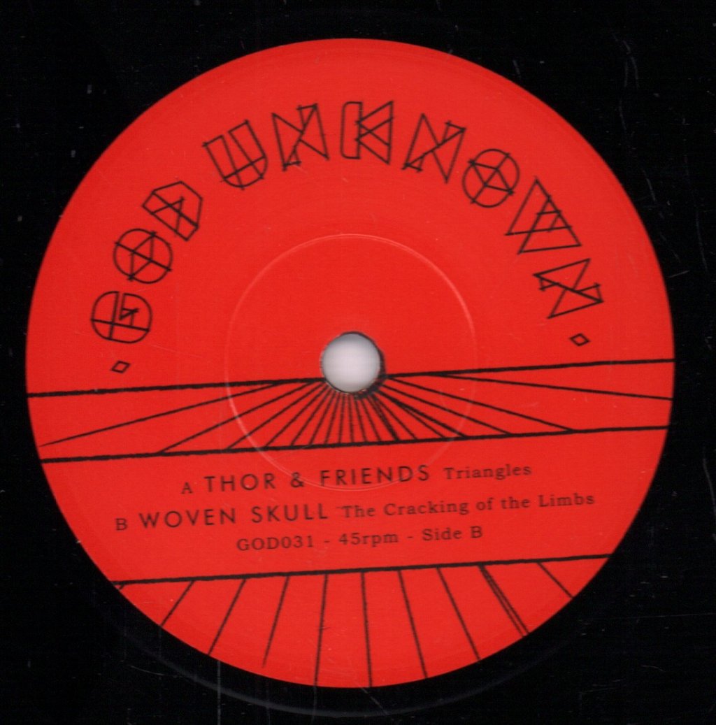 Thor & Friends / Woven Skull - Triangles / The Cracking Of The Limbs - 7 Inch
