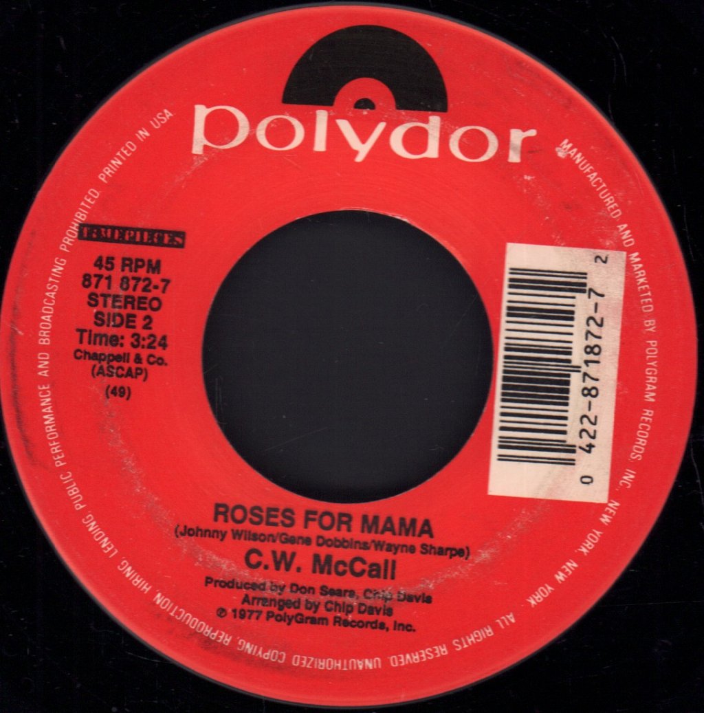 C.w.mccall - Convoy - 7 Inch