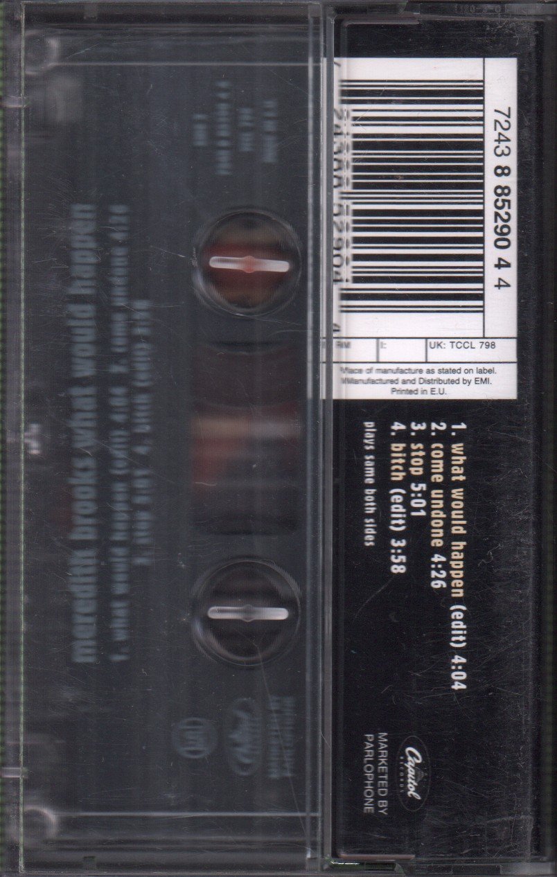 Meredith Brooks - What Would Happen - Cassette