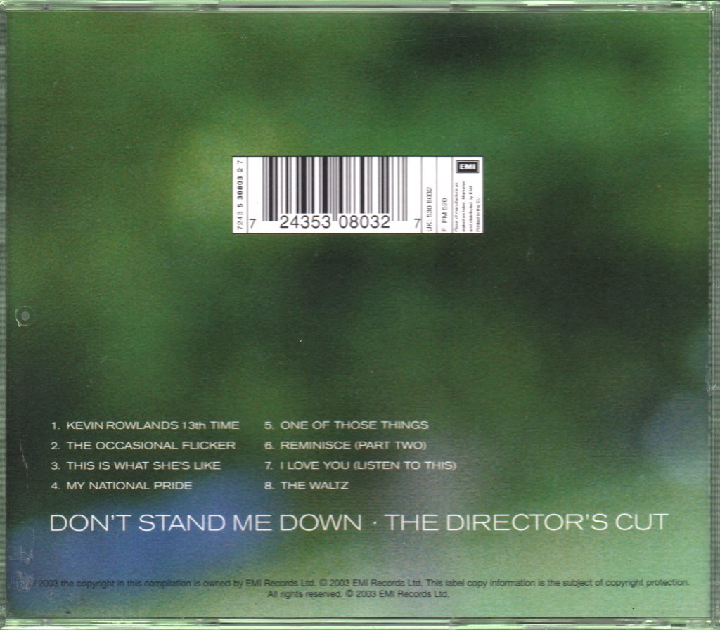 Dexys Midnight Runners - Don't Stand Me Down (The Director's Cut) - Cd