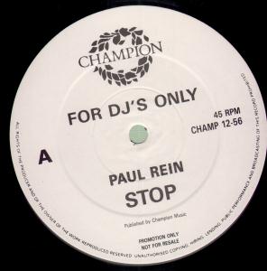 Paul Rein - Stop - 12 Inch