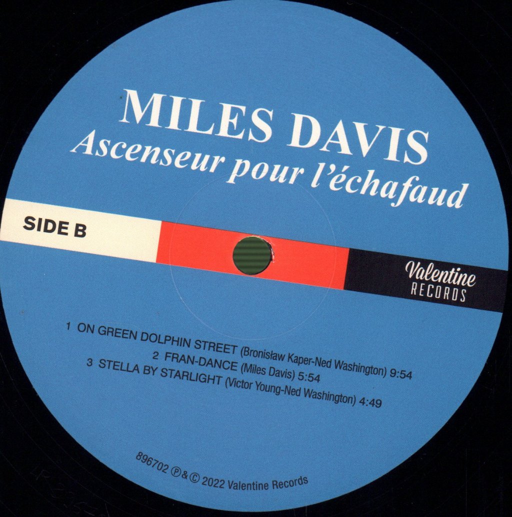 Miles Davis - Ascenseur Pour L'échafaud - Lp