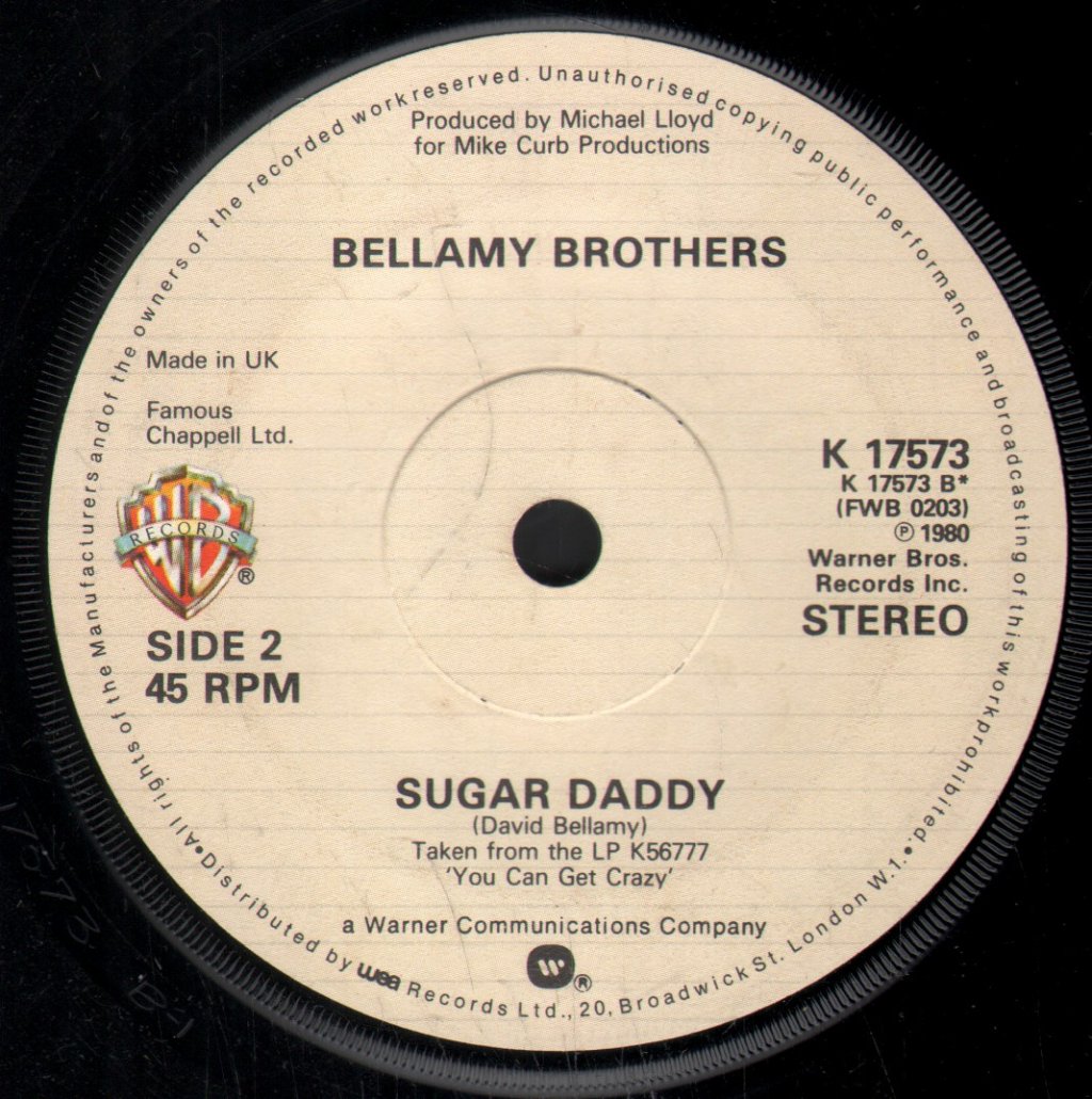 Bellamy Brothers - Dancin' Cowboys - 7 Inch