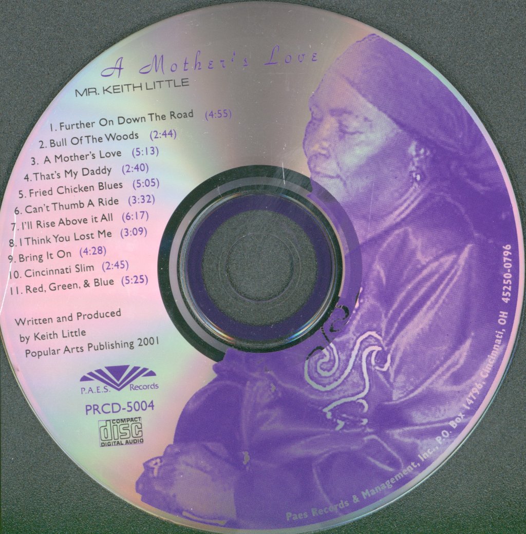 Mr. Keith Little - A Mother's Love - Cd