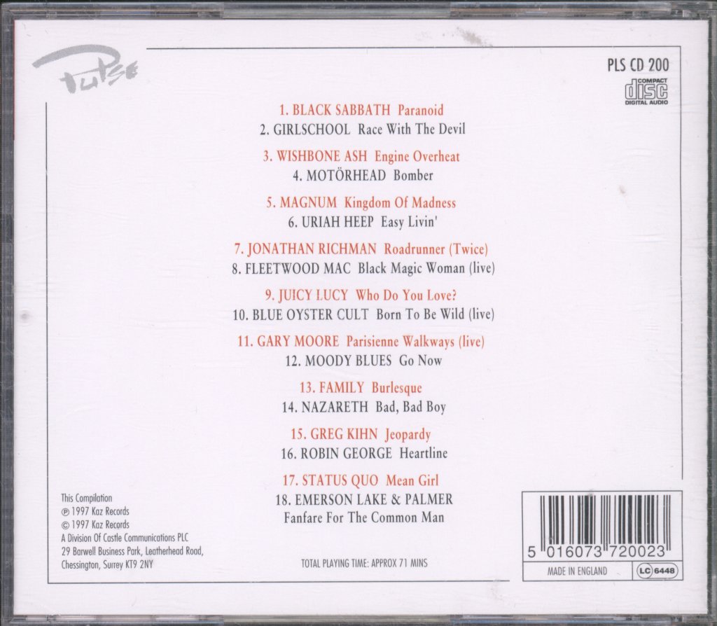 Various Artists - Born To Be Wild (Rock Classics) - Cd