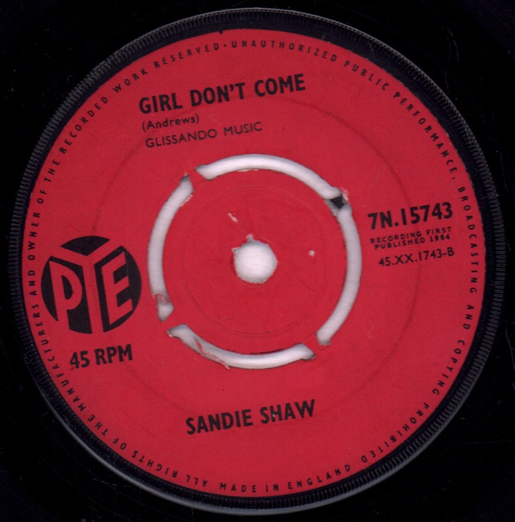 Sandie Shaw - I'd Be Far Better Off Without You - 7 Inch