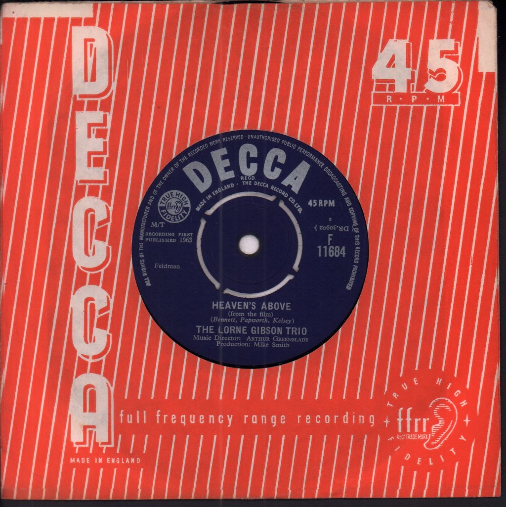 Lorne Gibson Trio - Some Do Some Don't - 7 Inch