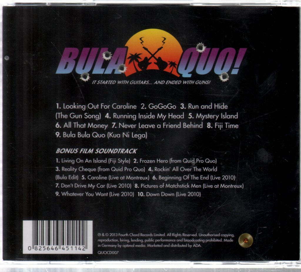 Status Quo - Bula Quo - Cd