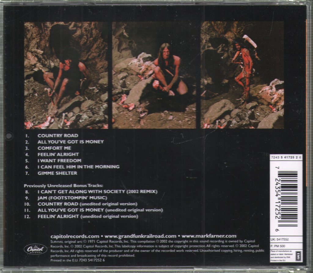 Grand Funk Railroad - Survival - Cd