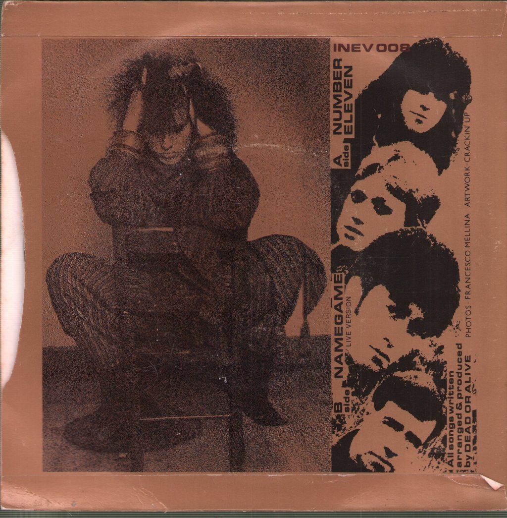 Dead Or Alive - Number Eleven - 7 Inch