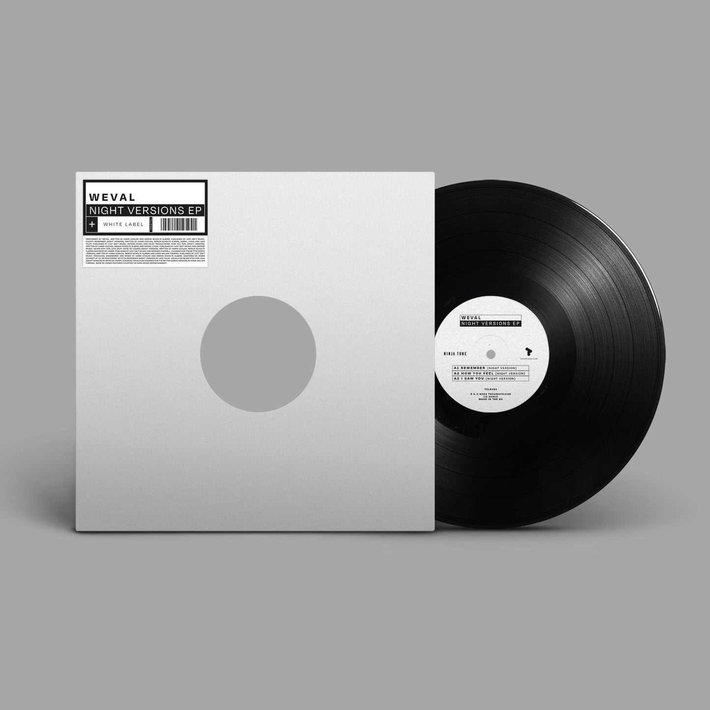 Weval - Night Versions - 12 Inch