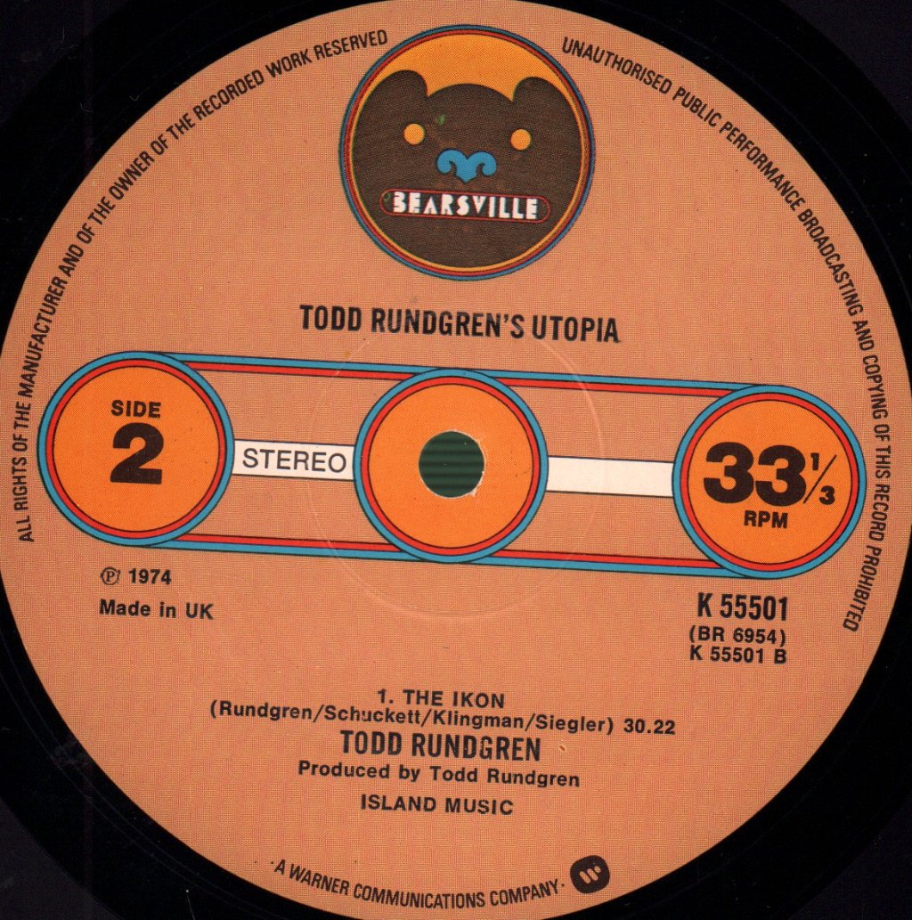 Todd Rundgren - Utopia - Lp