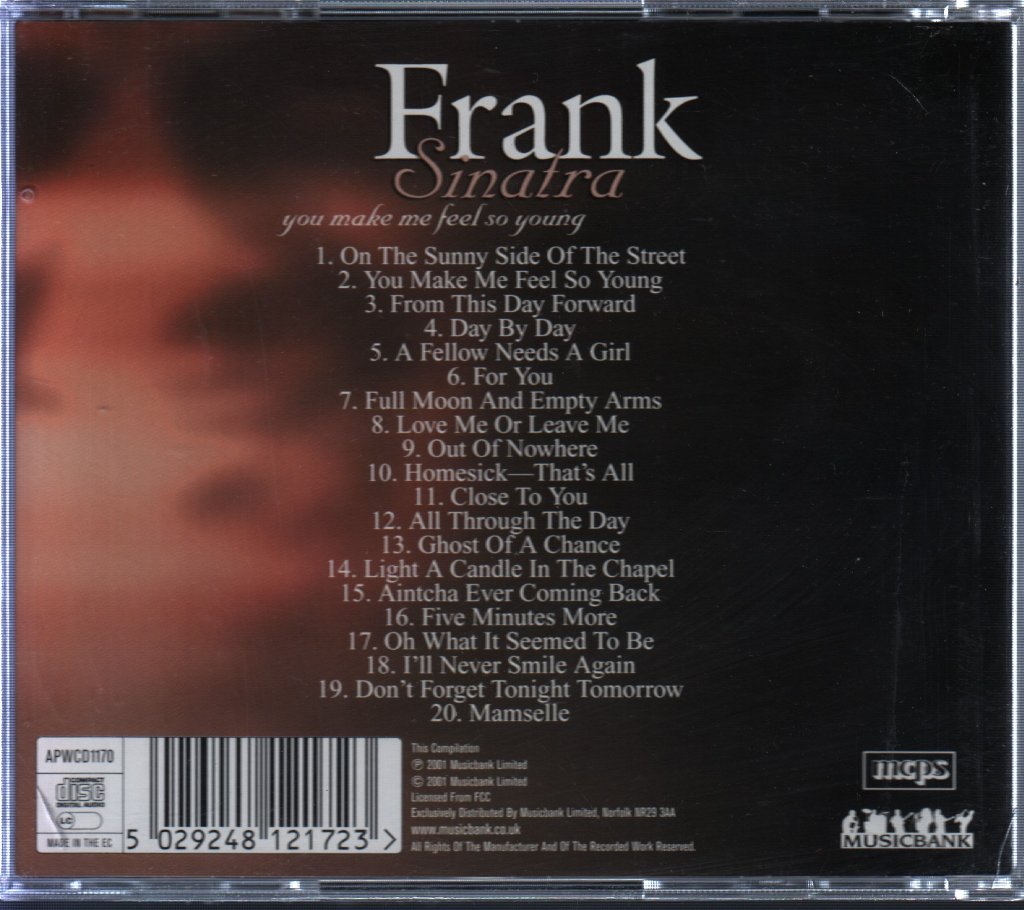 Frank Sinatra - You Make Me Feel So Young - Cd
