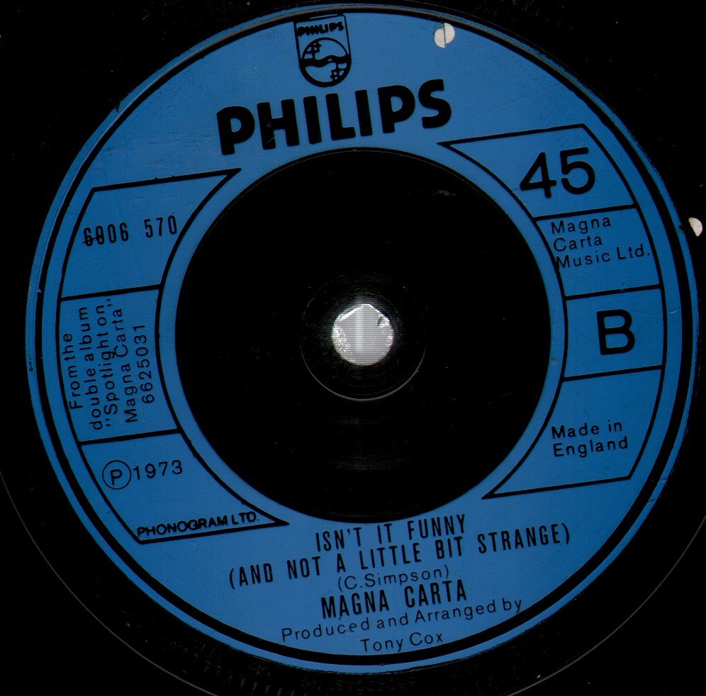 Magna Carta - Airport Song - 7 Inch