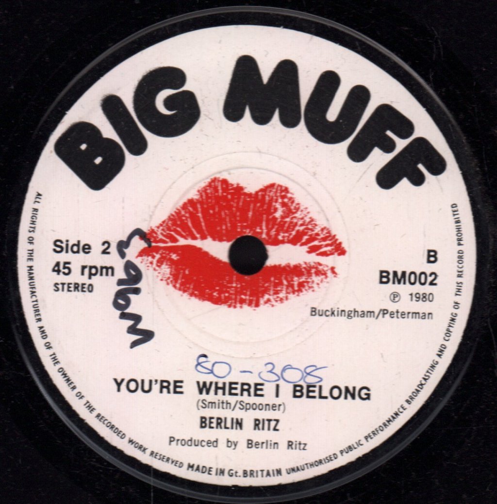 Berlin Ritz - Crazy Nights - 7 Inch
