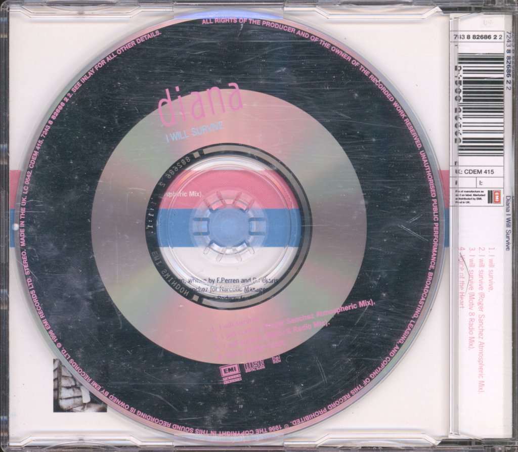Diana Ross - I Will Survive - Cd