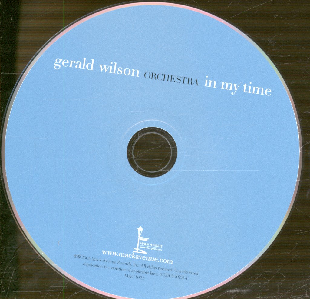 Gerald Wilson Orchestra - In My Time - Cd