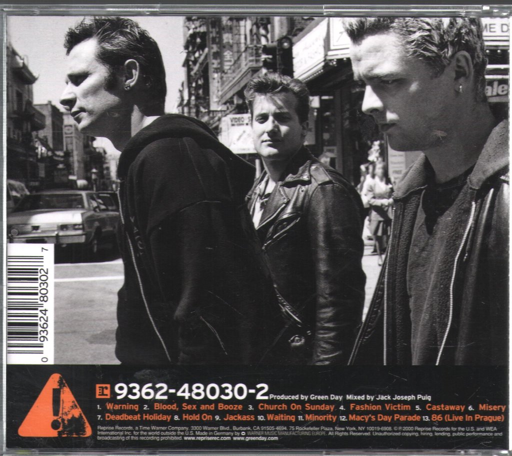 Green Day - Warning: - Cd
