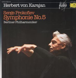 Herbert Von Karajan / Berlin Philharmoniker - Serge Prokofiev - Symphonie No.5 - Lp