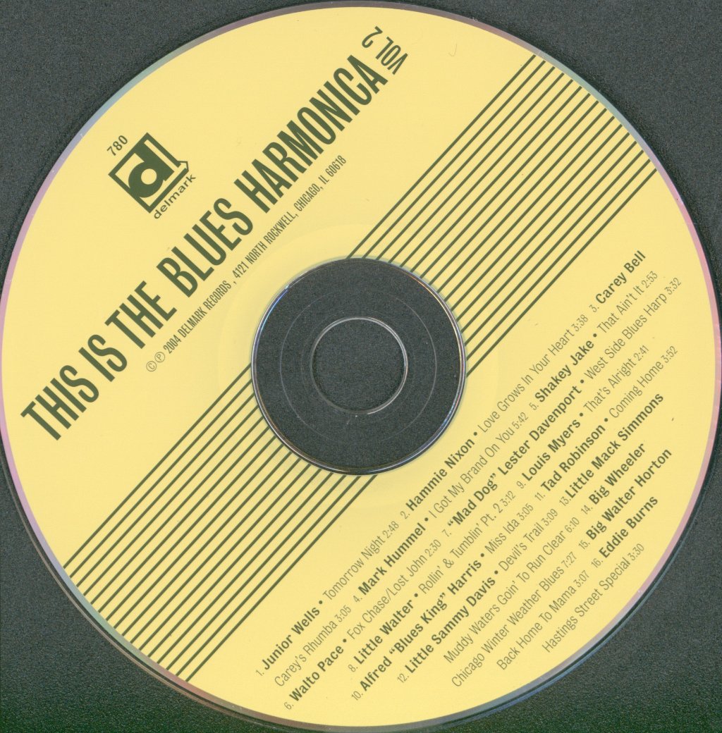Various Artists - This Is The Blues Harmonica - Vol. 2 - Cd