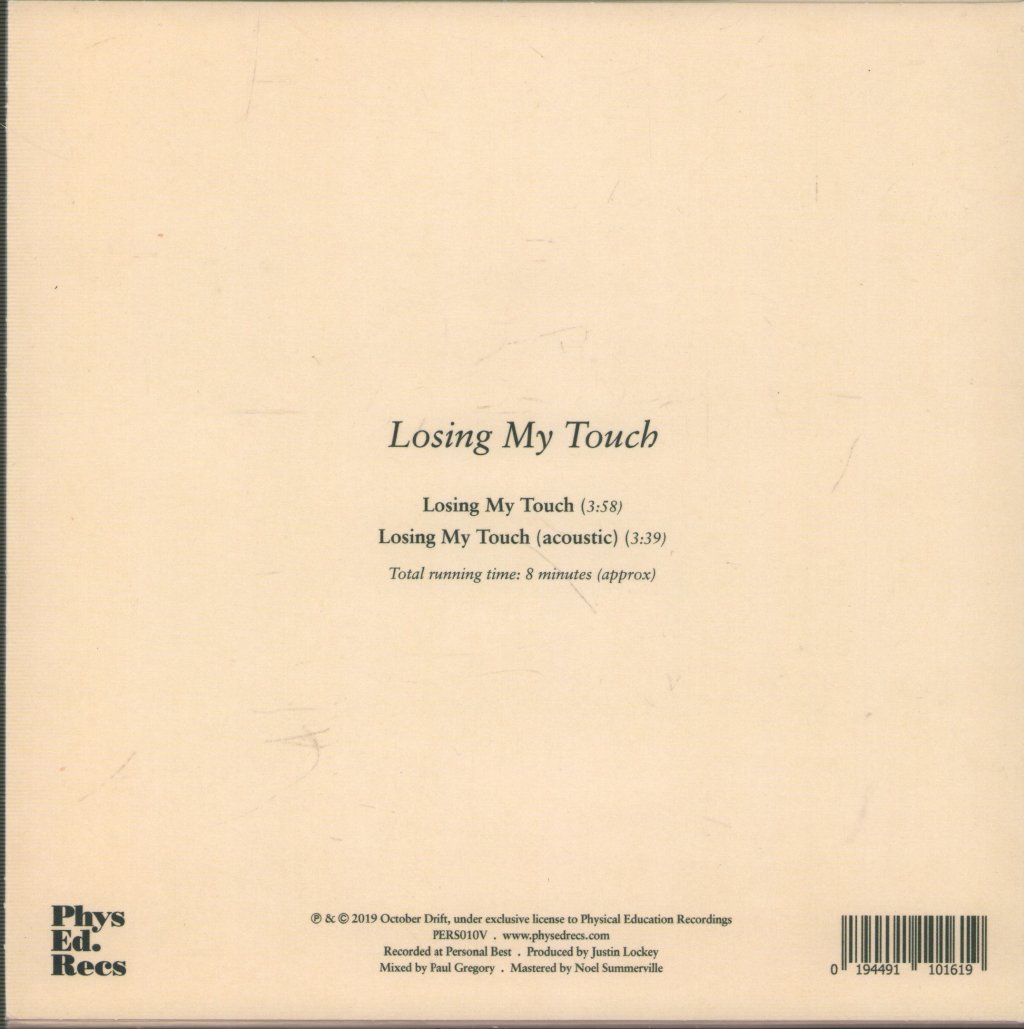 October Drift - Losing My Touch - 7 Inch
