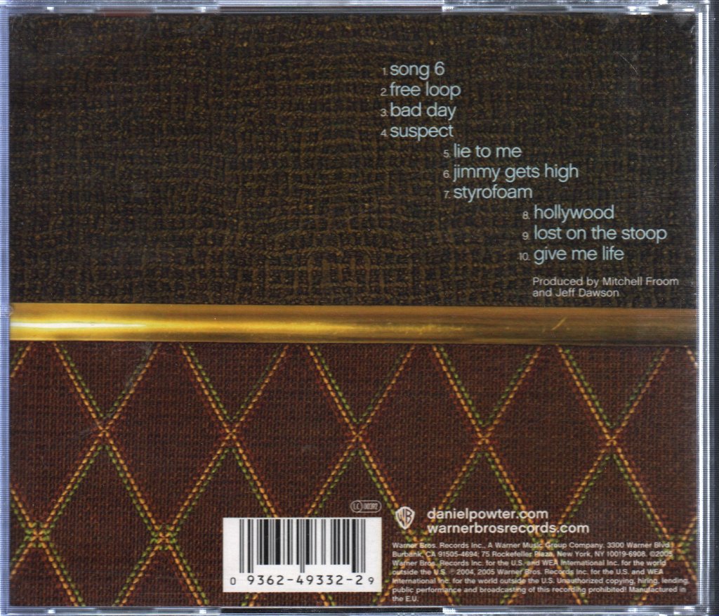 Daniel Powter - Dp - Cd