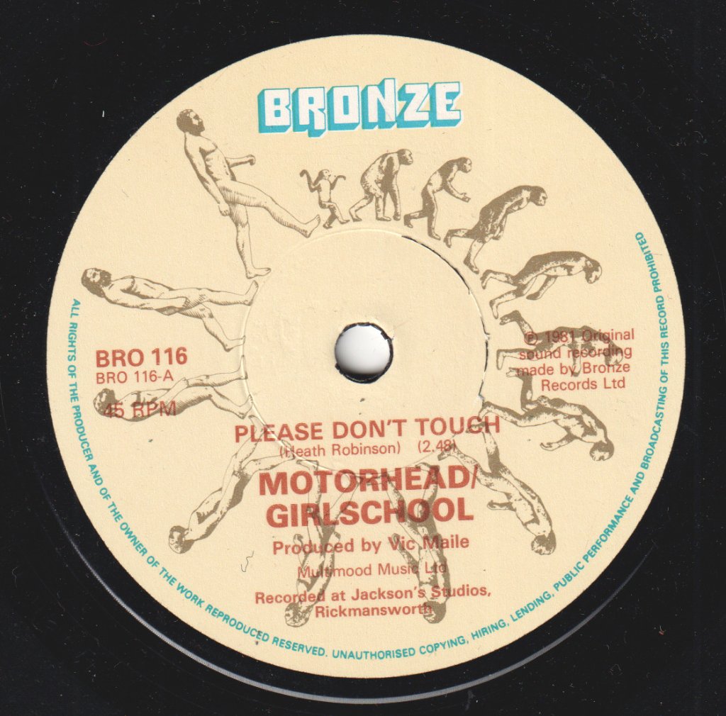 Motorhead And Girlschool - St Valentines Day Massacre - 7 Inch