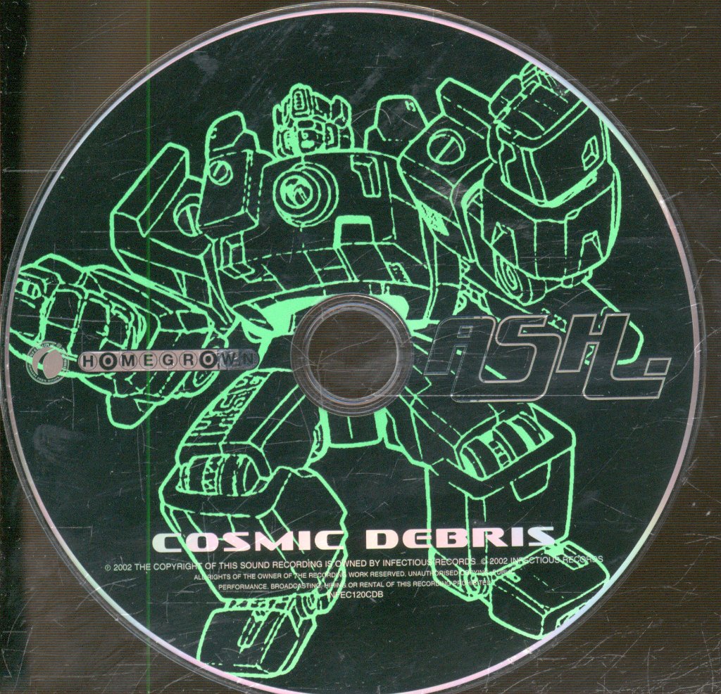 Ash (Irish Group) - Intergalactic Sonic 7"s - Double Cd
