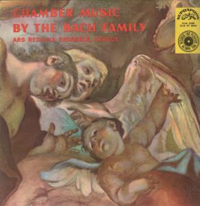 Ars Rediviva Ensemble Prague - Chamber Music By The Bach Family - Lp