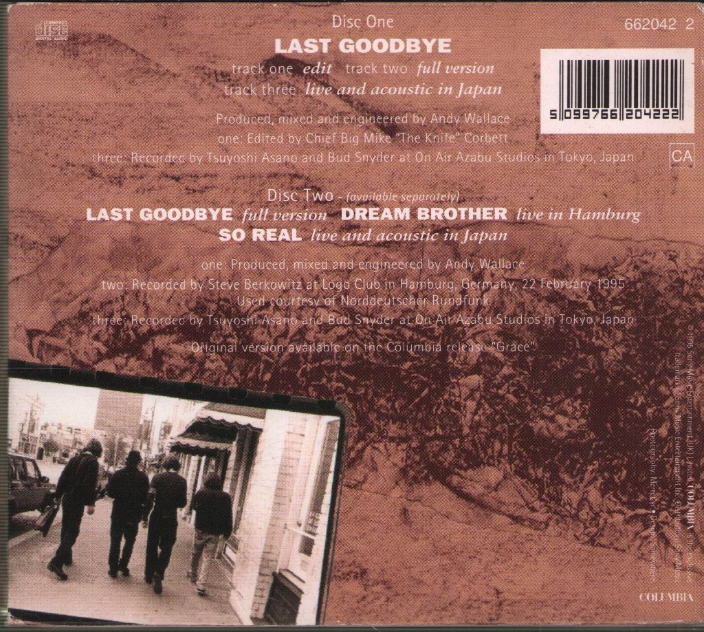 Jeff Buckley - Last Goodbye - Cd