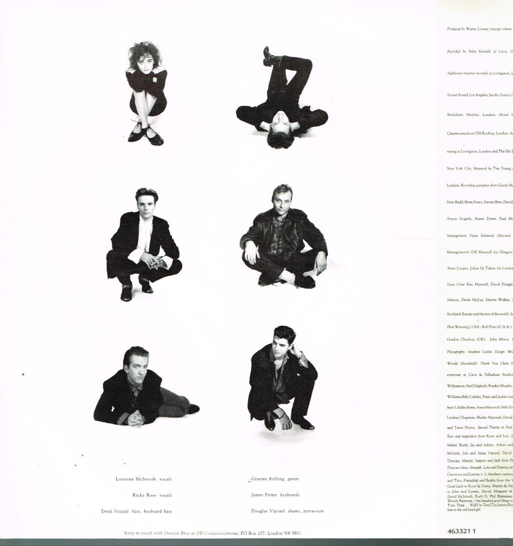 Deacon Blue - When The World Knows Your Name - Lp