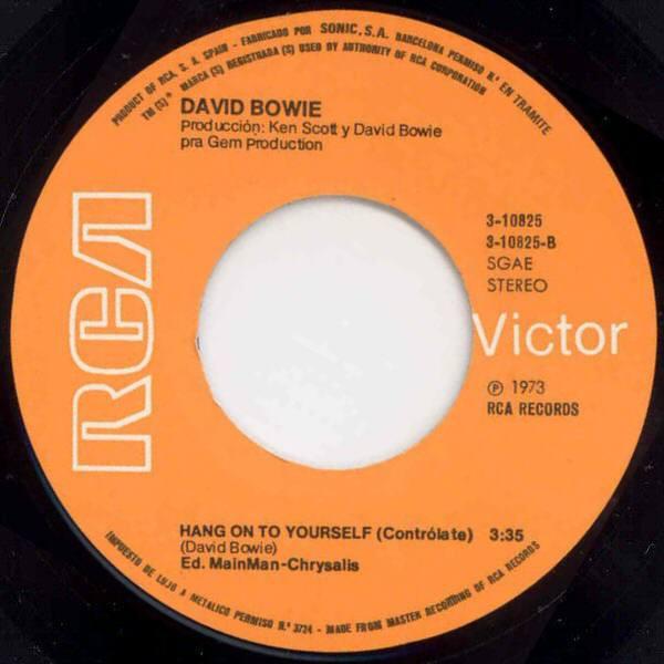 David Bowie - Jean Genie = El Genio - 7 Inch