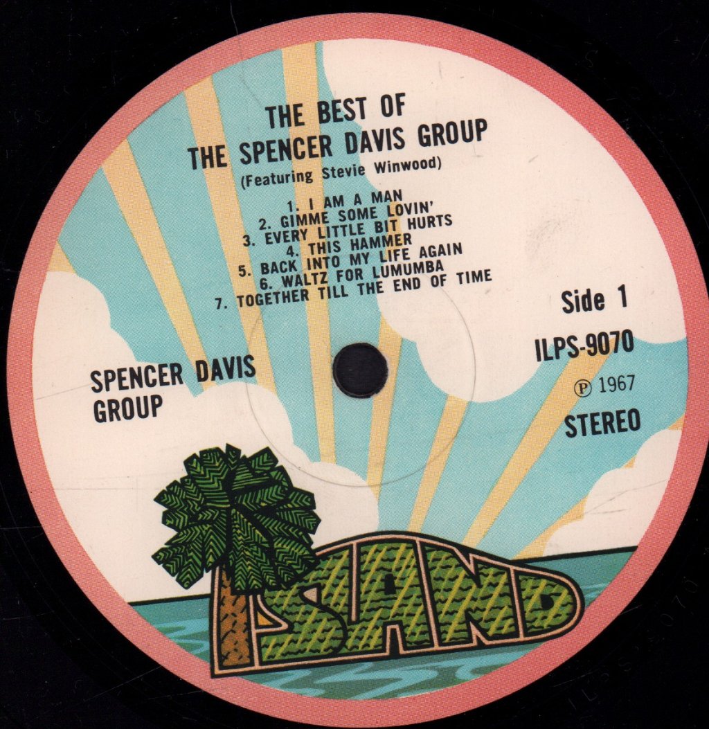 Spencer Davis Group - Best Of Featuring Stevie Winwood - Lp