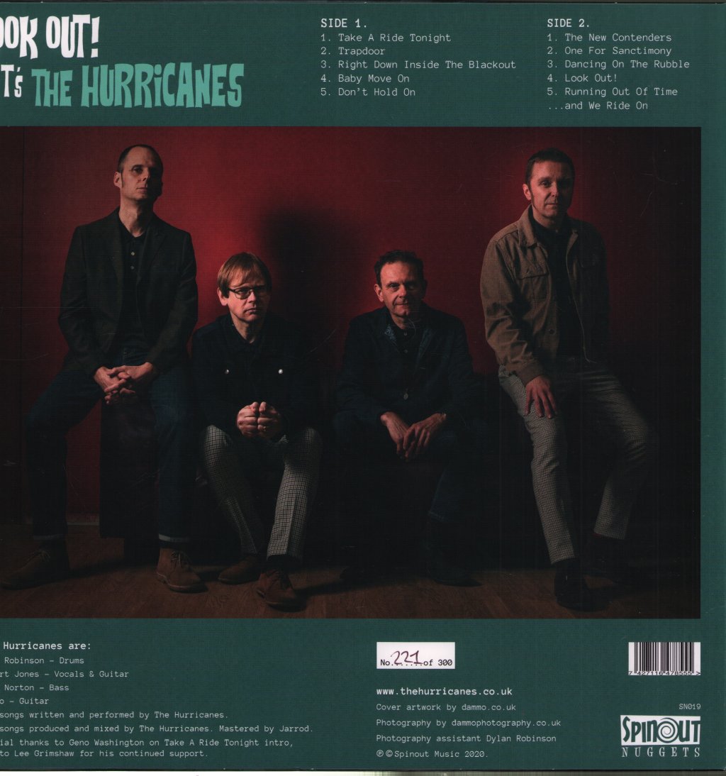 HURRICANES - Look Out! It's The Hurricanes - Lp