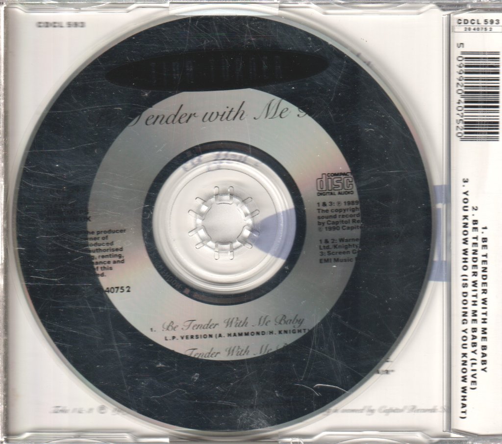 Tina Turner - Be Tender With Me Baby - Cd