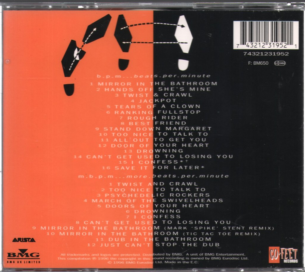 Beat - B.P.M... Beats Per Minute - Double Cd