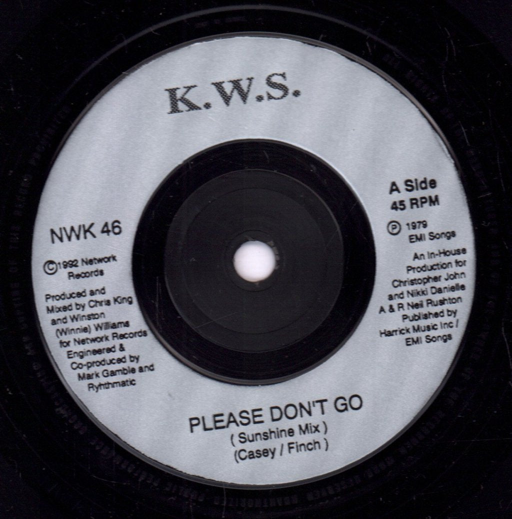 K.w.s. - Please Don't Go - 7 Inch