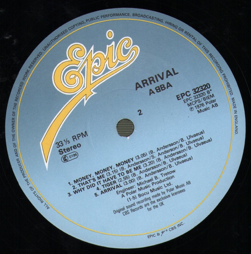 ABBA - Arrival - Lp