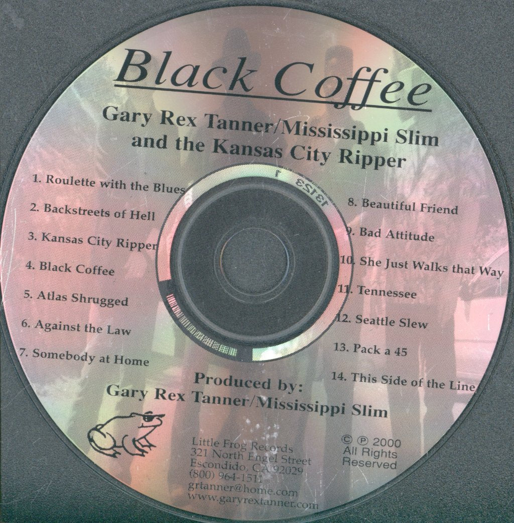 Gary Rex Tanner - Black Coffee - Cd
