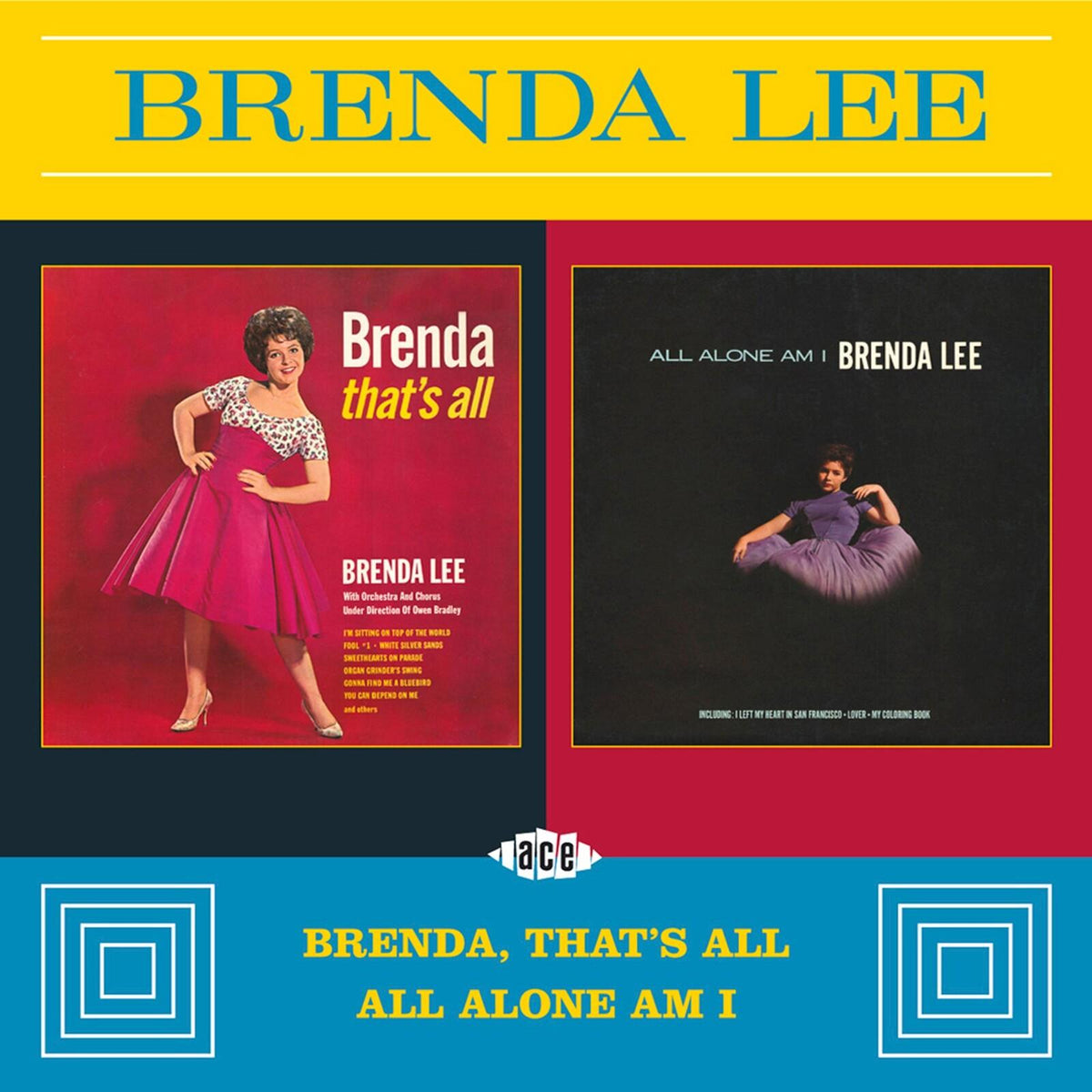 Brenda Lee - Brenda Thats All/All Alone A - Cd