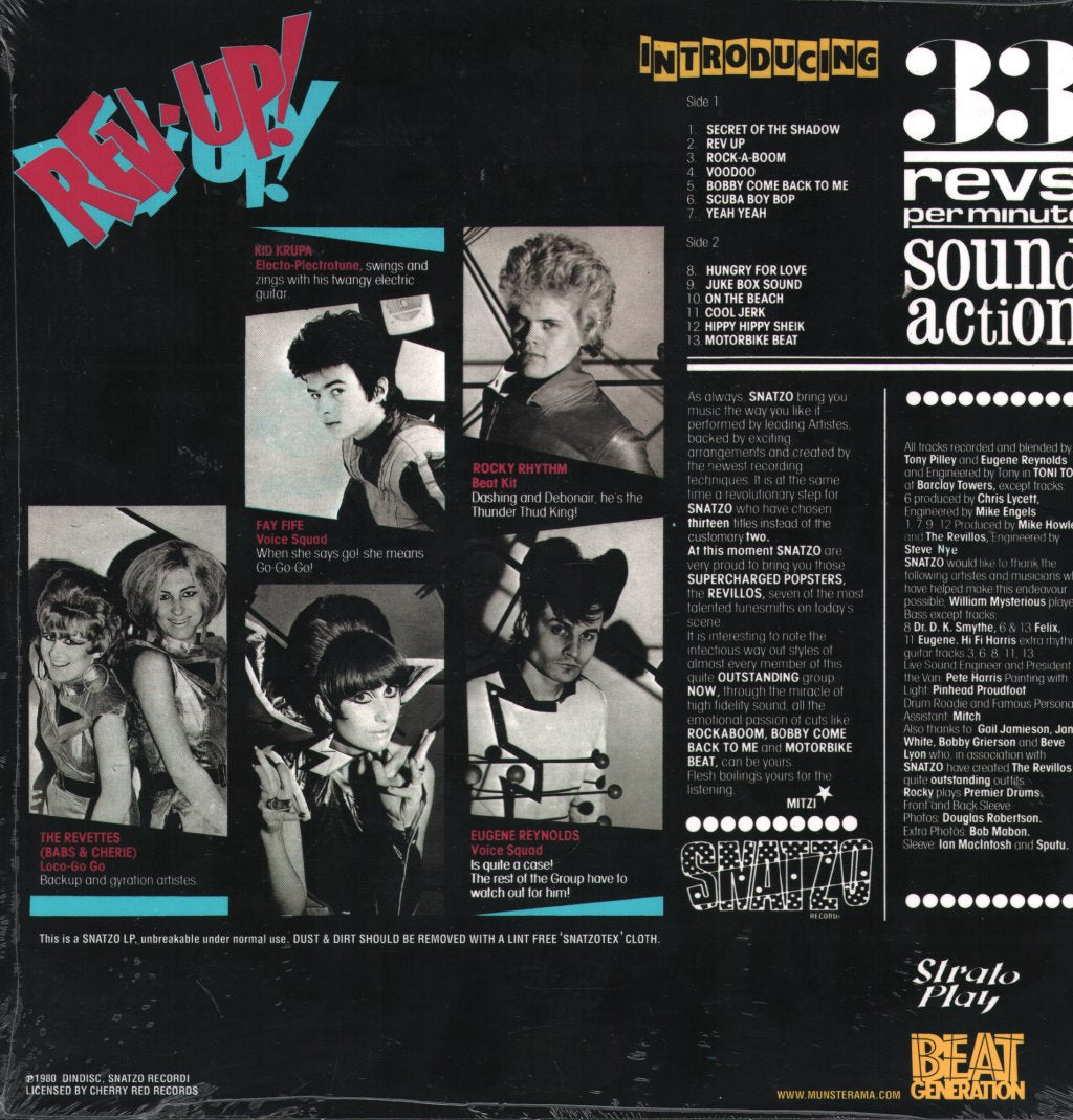 Revillos - Rev Up - Lp