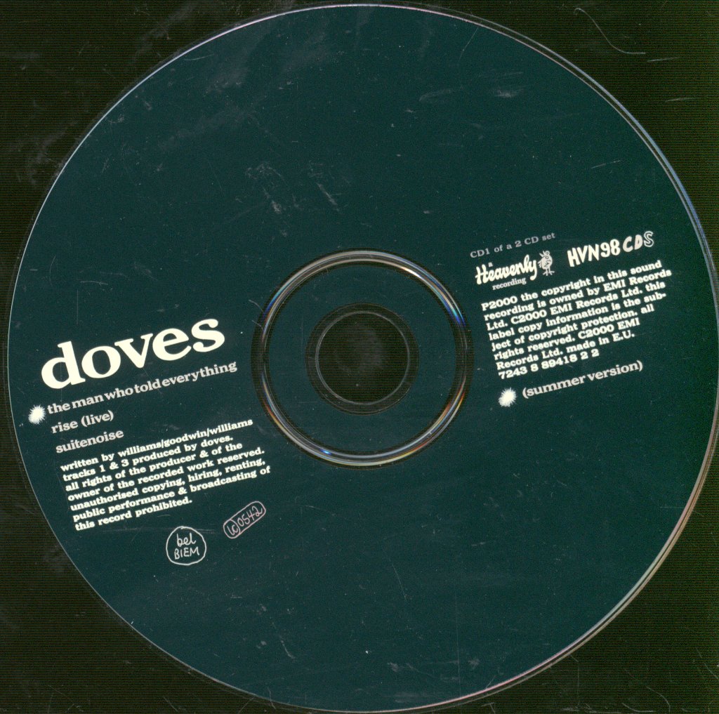 Doves - Man Who Told Everything - Cd