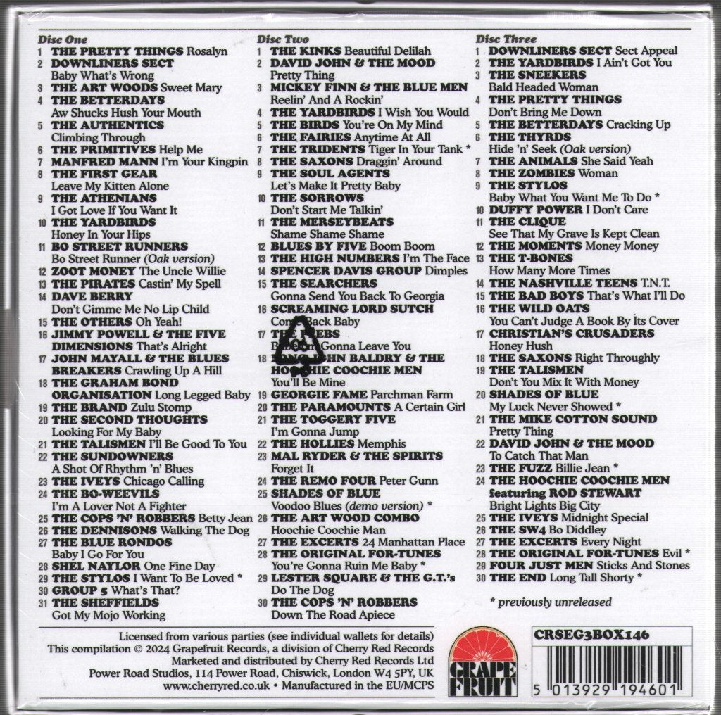 Various Artists - Having A Rave-Up! The British R&B Sounds of 1964 - Cd Set