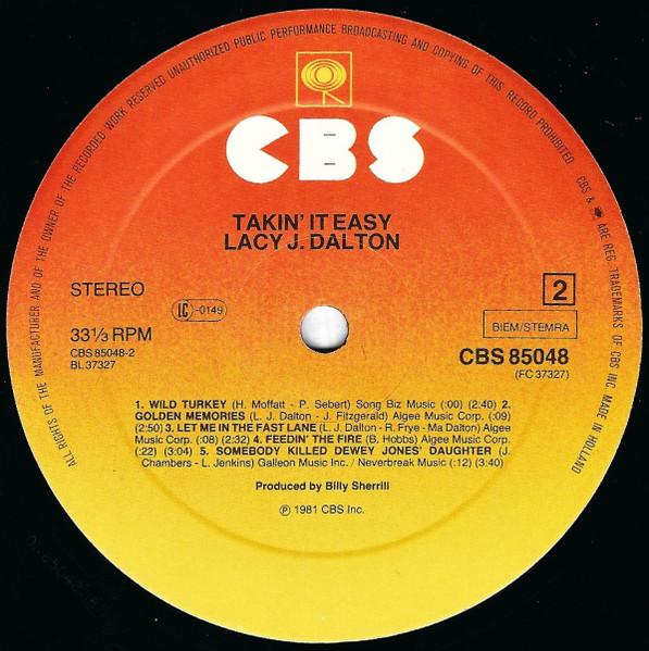 Lacy J. Dalton - Takin' It Easy - Lp