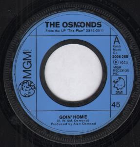 Osmonds - Goin' Home - 7 Inch