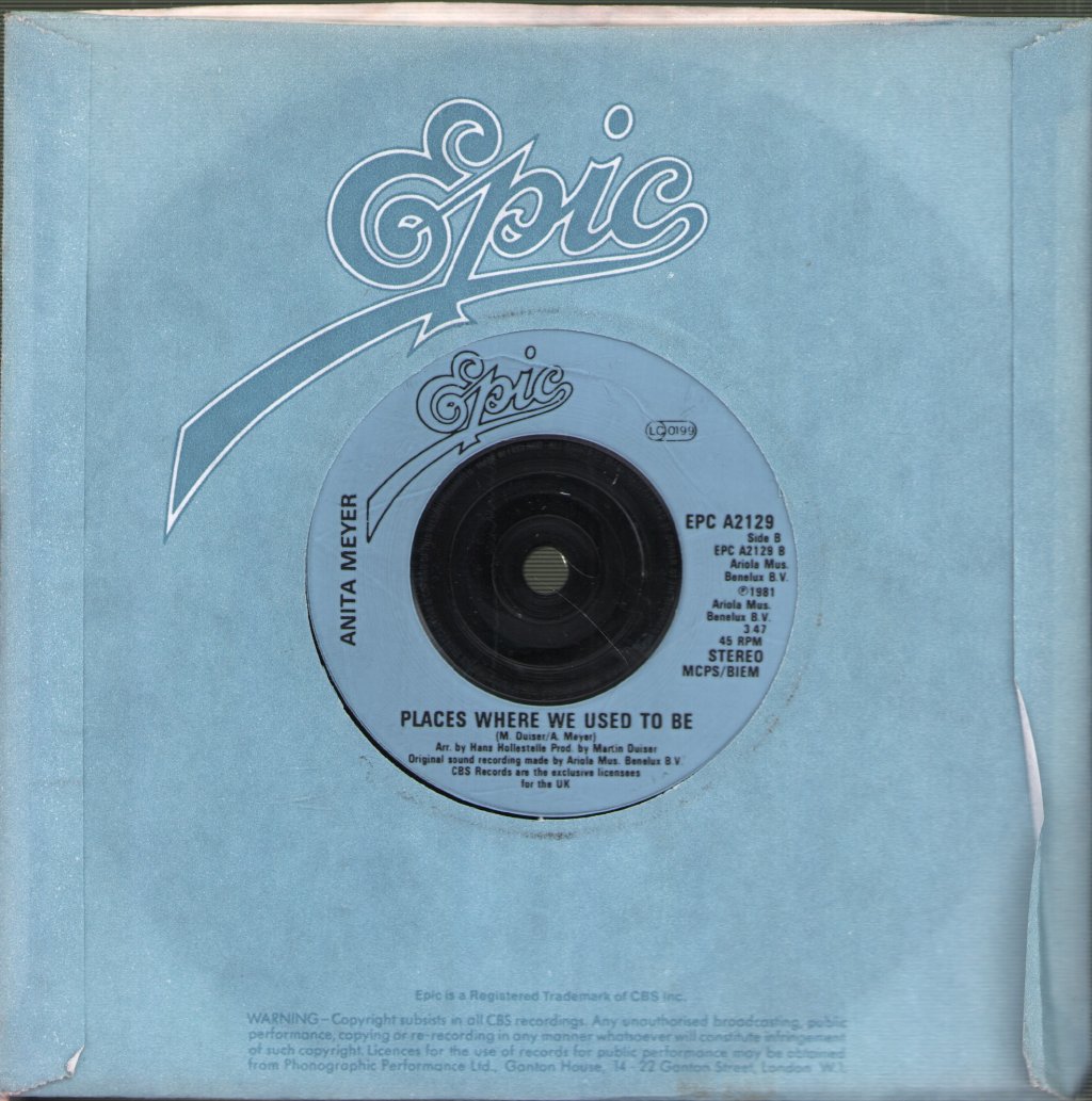 Anita Meyer - Why Tell Me Why - 7 Inch