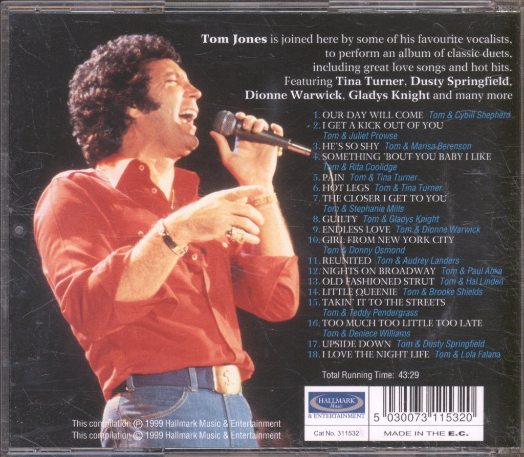 Tom Jones - Duets - Cd