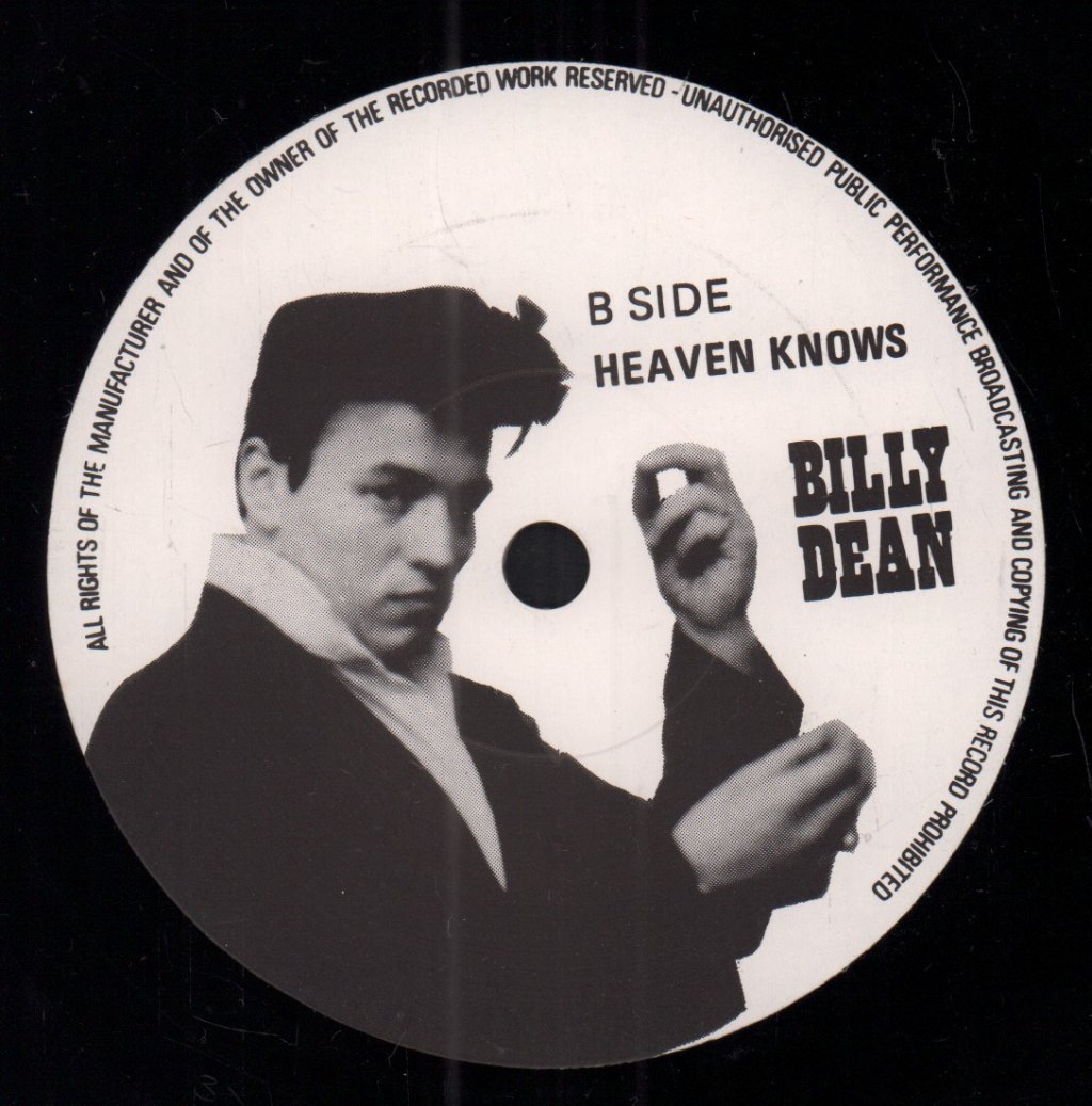 Billy Dean (Rock N Roll) - No Other Baby - 7 Inch